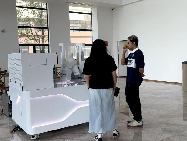 Anno AI Latte Art Printing Coffee Robot Lands at Minsheng Food Office Building, Minzhong, Zhongshan