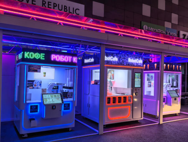 Anno AI robotic coffee machines, ice cream machines and milk tea machines have settled in Chita, the capital city of Zabaykalsky Krai, Russian Federation.