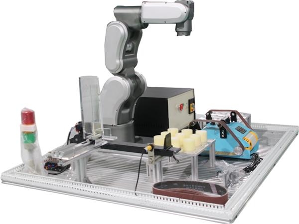 19. What are the components of the teaching robotic arm workstation?