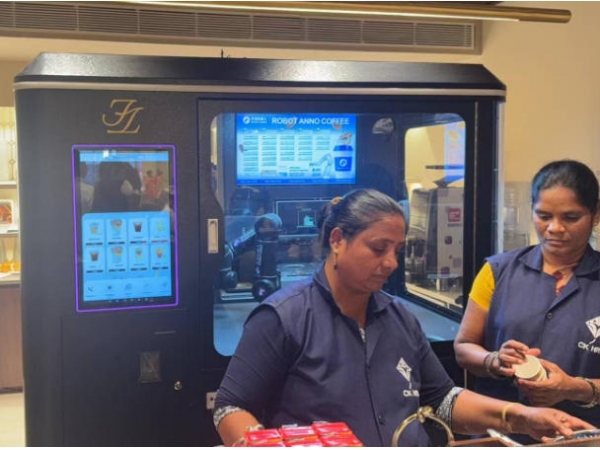 Made-in-China Smart Tech Expands to South Asia – Anno AI Coffee Robots Land in India