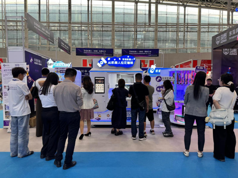 RobotAnno Debuts at 2026 Guangdong Quality Products Fair, Intelligent Beverage Robots Stand Out Prominently